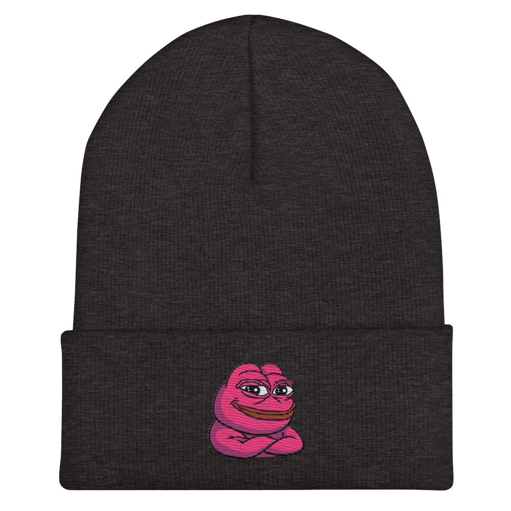 $PORK Community Embroidered Beanie - Image 3