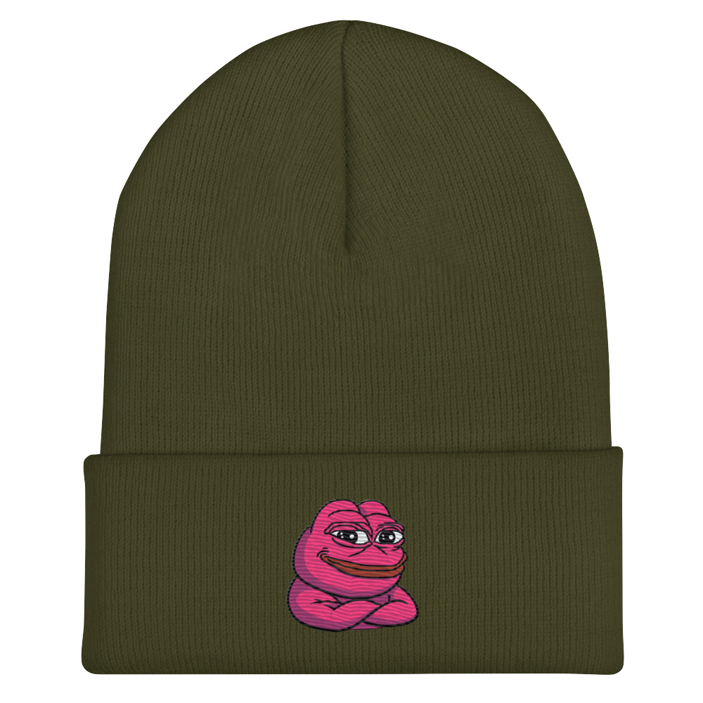 $PORK Community Embroidered Beanie - Image 4